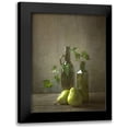 thumbnail image 1 of W., Catherine 19x24 Black Modern Framed Museum Art Print Titled - Pears And Bottles, 1 of 5