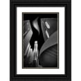 thumbnail image 1 of W., Catherine 22x32 Black Ornate Wood Framed with Double Matting Museum Art Print Titled - Downtown Chicago, 1 of 4