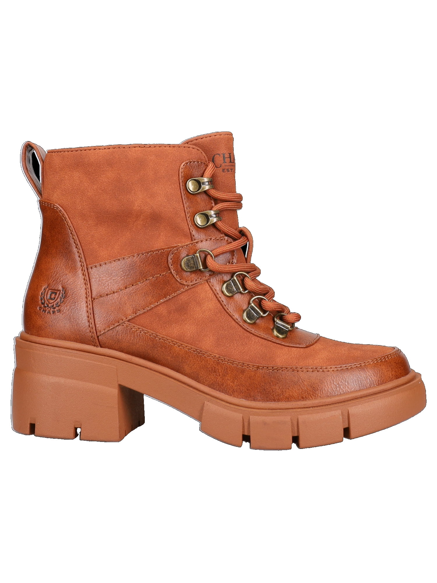 Chaps Women's Sasha Lace Up Hiker Boot
