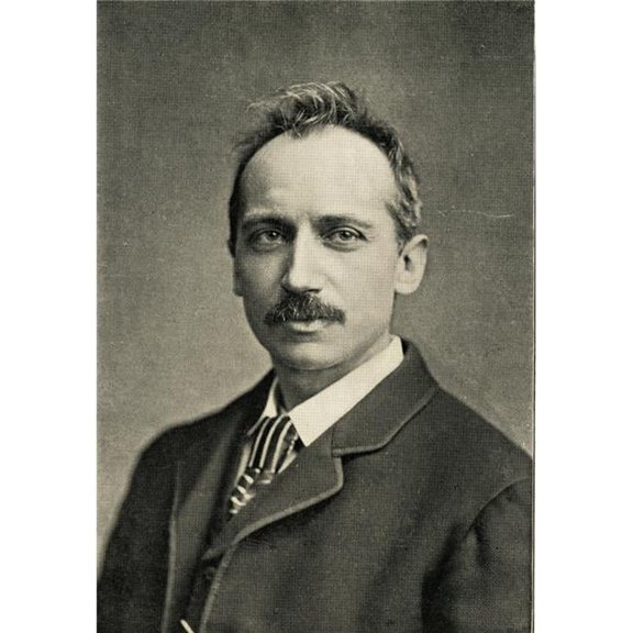 W.Clark Russell 1844-1911 From A Photograph by Elliott & Fry From The Book Poster Print
