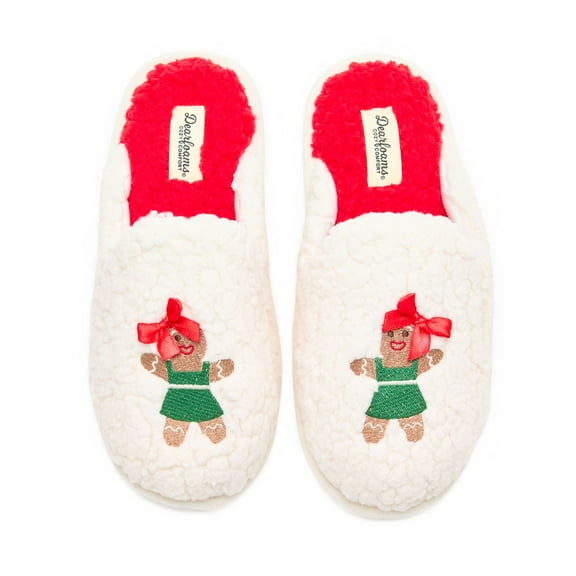 Dearfoams Cozy Comfort Women's Holiday Novelty Slippers