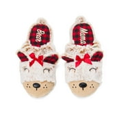 DEARFOAMS Cozy Comfort Matching Family Bear Slippers