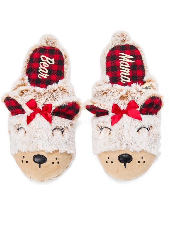 Cozy Comfort Matching Family Bear Slippers