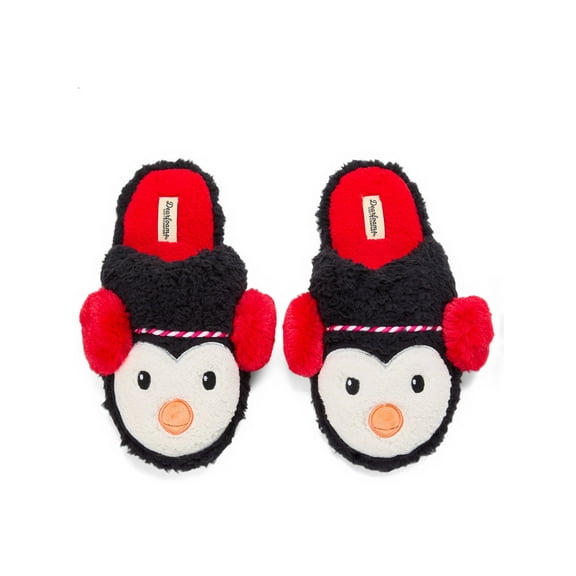 Dearfoams Cozy Comfort Holiday Novelty Slippers