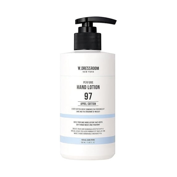 W.Dressroom No.97 April Cotton Moisturizing Hand Lotion