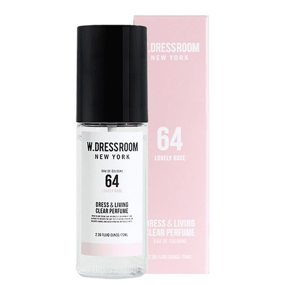 W.Dressroom USA No.64 Lovely Rose Dress & Living Clear Perfume (2.36 oz)
