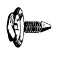 thumbnail image 1 of W & E Sales 2105 Retainer- Interior Door Trim Panel Nylon, Amc, Gm, Ford, Chrysler, Vw, Package Of 50, 1 of 1