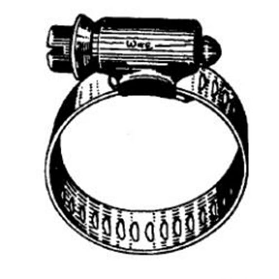 W & E Sales WE2568 0.75-1.75 No. 20 Hose Clamp, 10 Pack