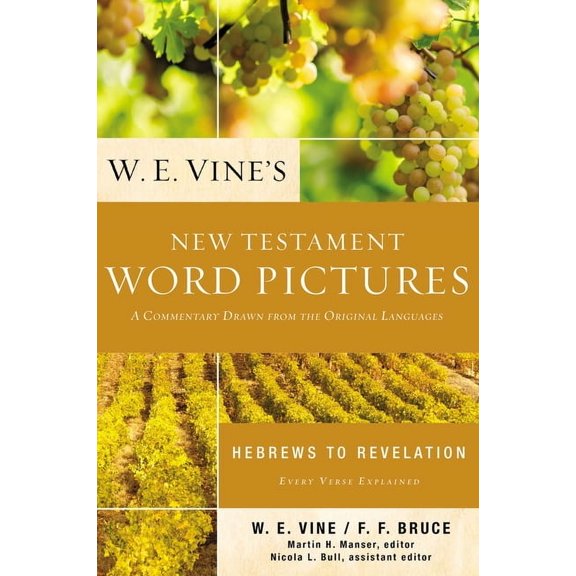 W. E. Vine's New Testament Word Pictures: Hebrews to Revelation: A Commentary Drawn from the Original Languages, (Paperback)