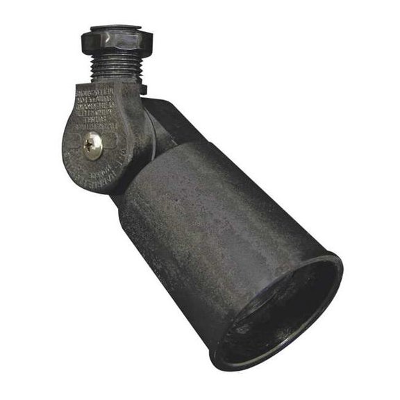 W F Harris Lighting Lampholder,INC,Surface Mnt,Black,1 Head 150-BK