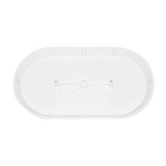 W F Harris Lighting Surface Mount Wiring Box,White,9" L 2-BW