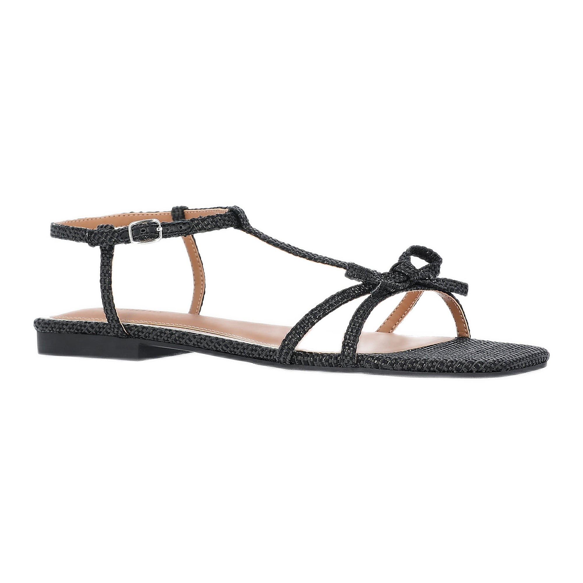 Free Assembly Women's Flat Sandals with Bow