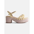 thumbnail image 1 of Free Assembly Women's Espadrille Block Heel Platform Sandals, 1 of 7