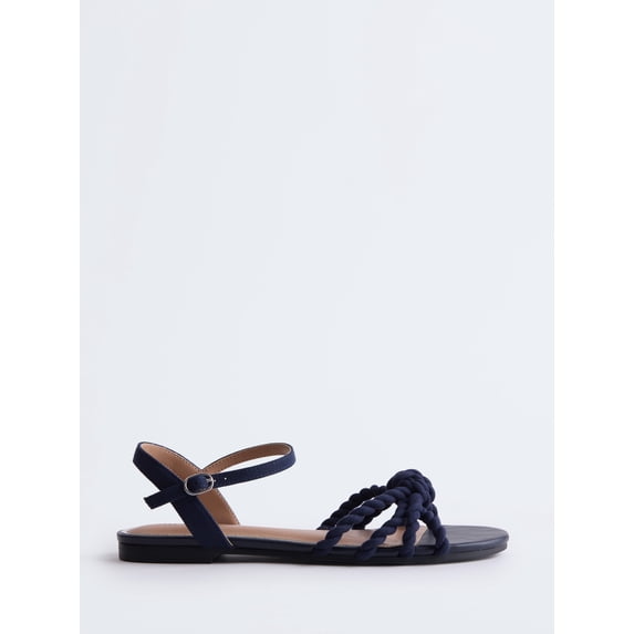 Free Assembly Women's Knot Flat Sandals
