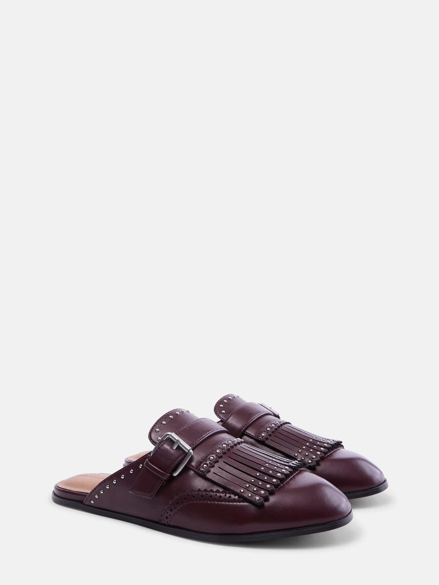 Free Assembly Women's Studded Loafer Mules