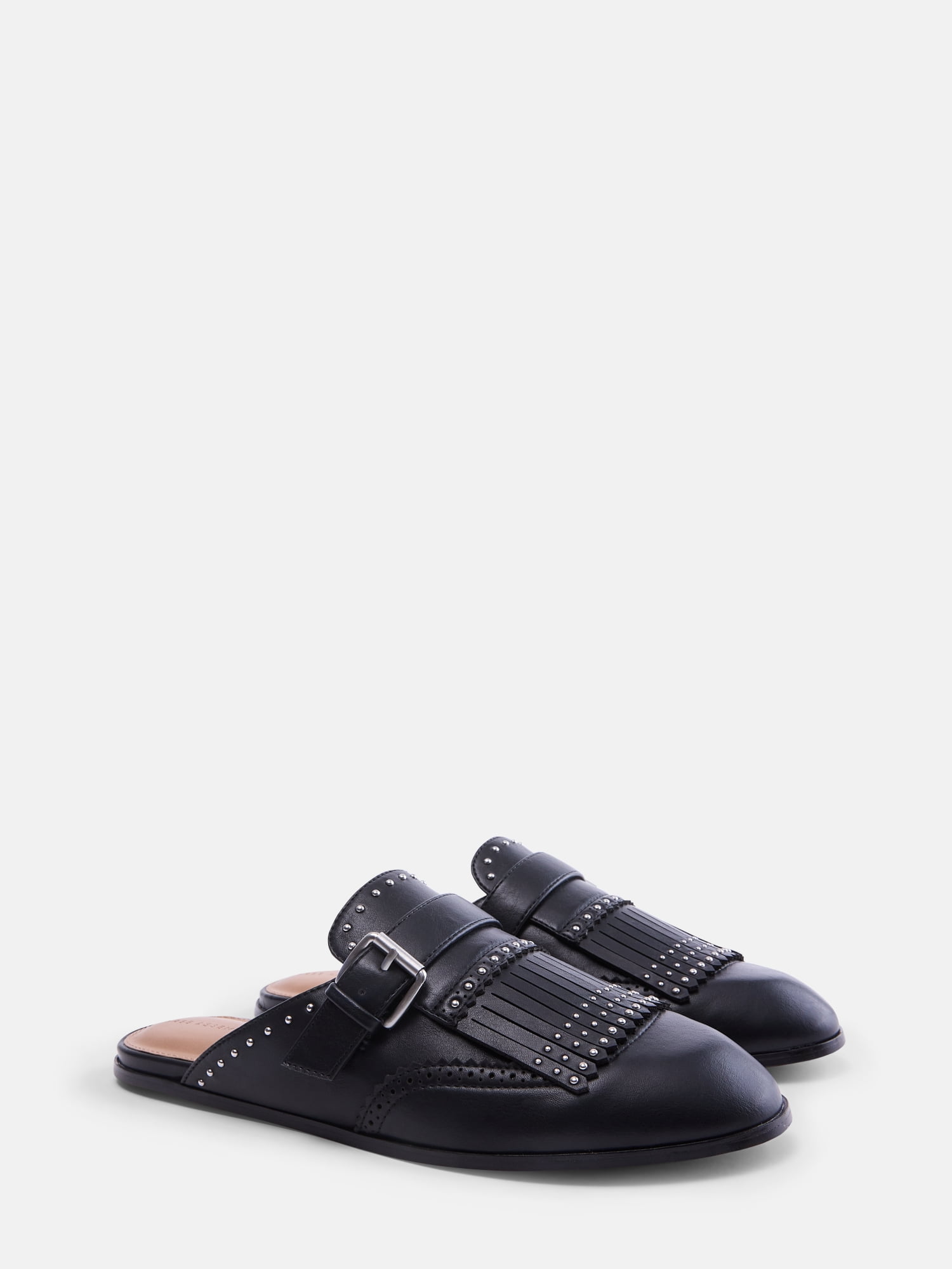 Free Assembly Women's Studded Loafer Mules