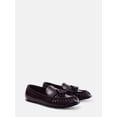 thumbnail image 1 of Free Assembly Women's Faux Leather Tassel Loafers, 1 of 7