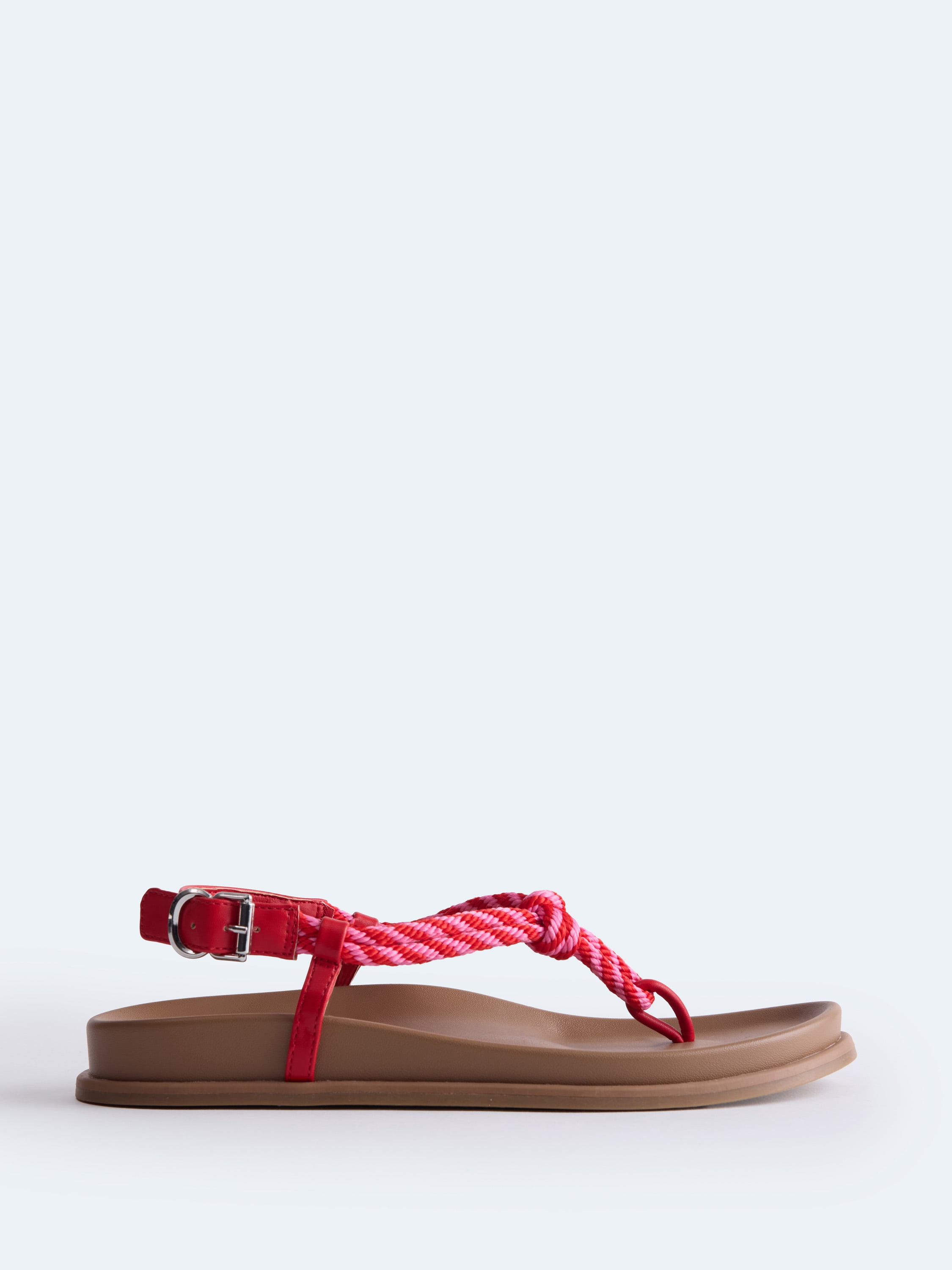 Free Assembly Women's Rope Footbed Sandals