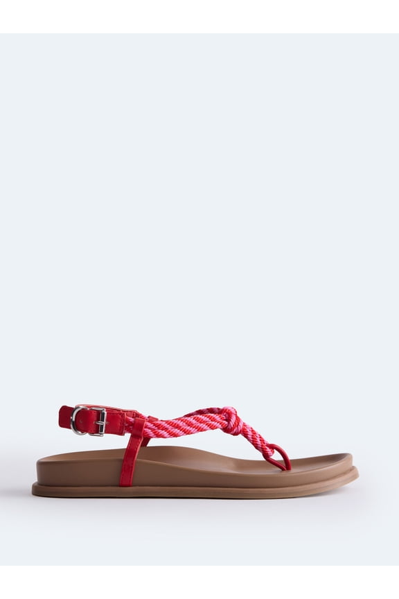 Women's Rope Footbed Sandals