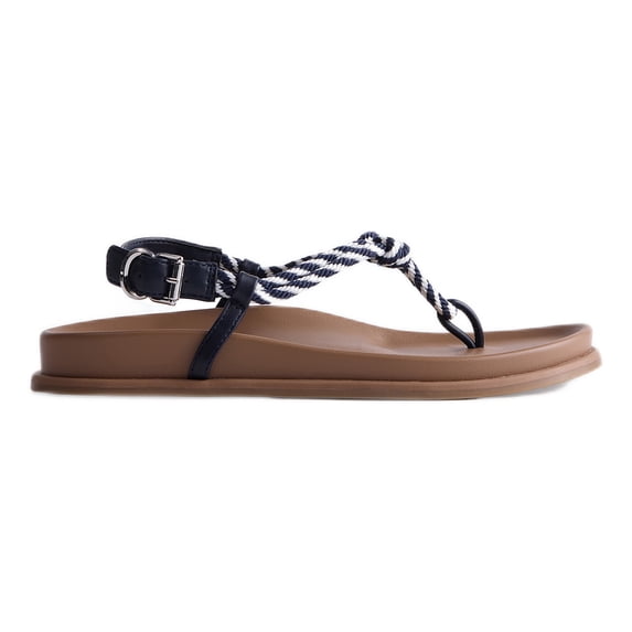 Free Assembly Women's Rope Footbed Sandals