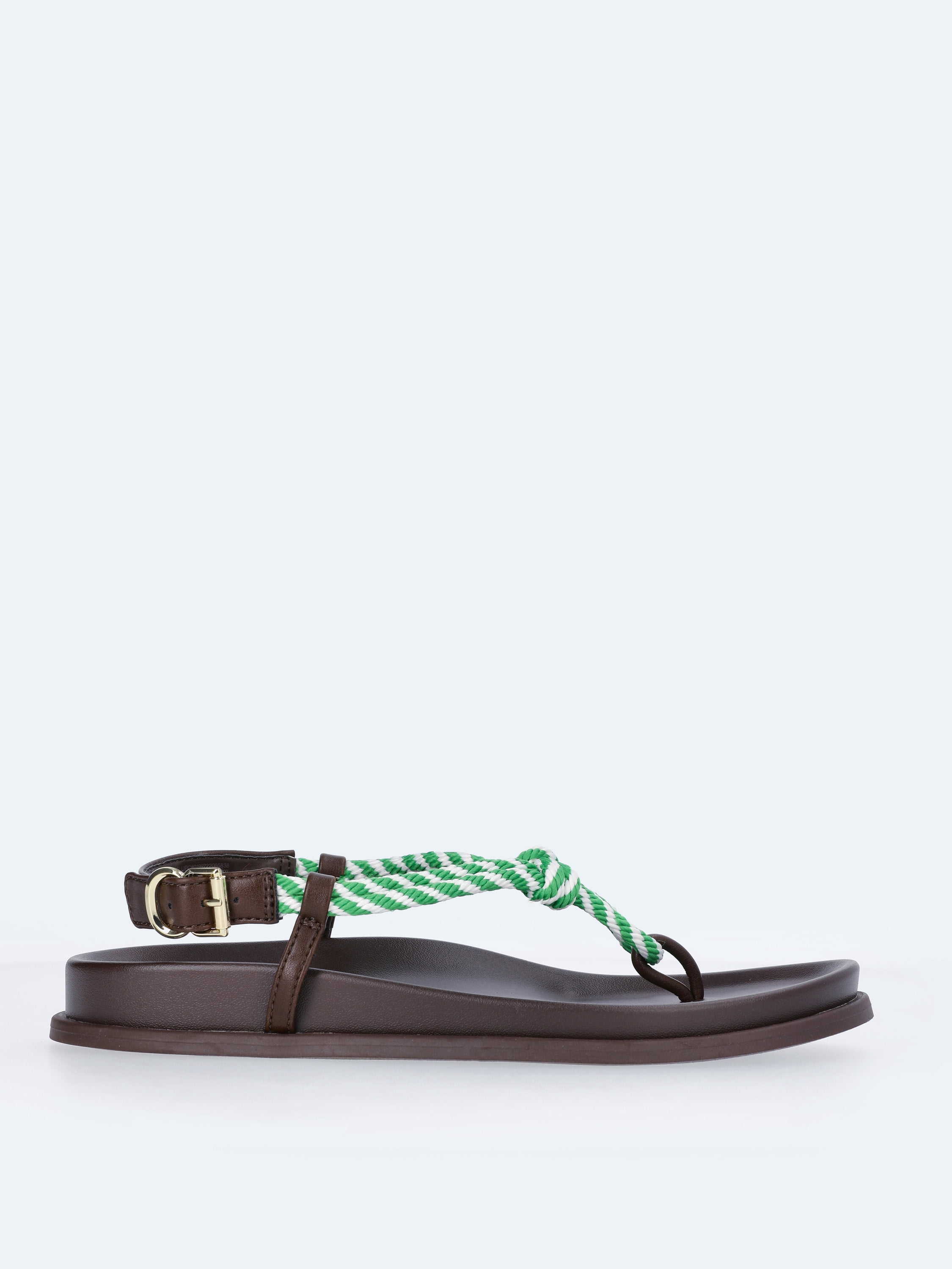 Free Assembly Women's Rope Footbed Sandals