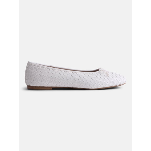 Free Assembly Women's Woven Ballet Flats