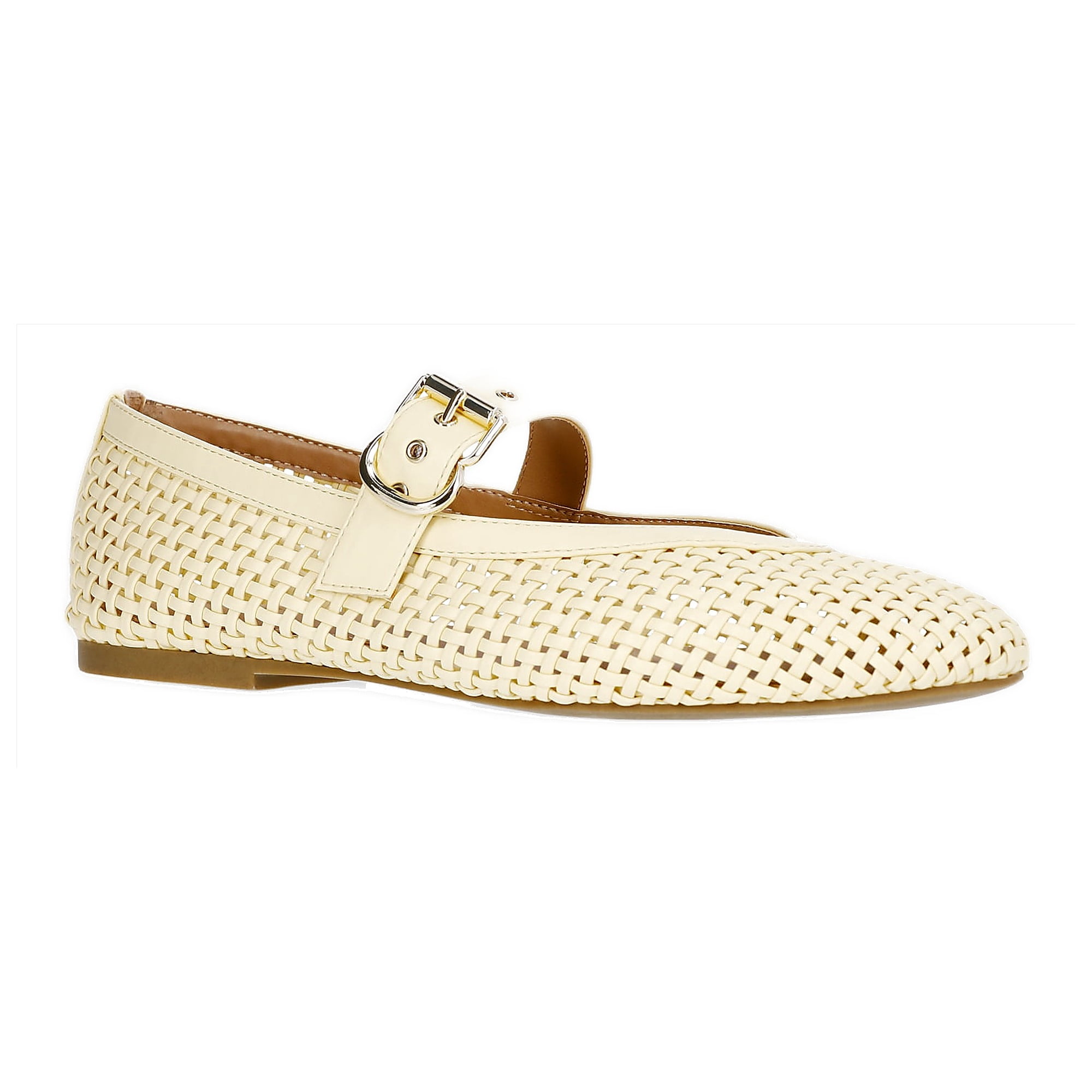 Women's Woven Mary Jane Ballet Flats