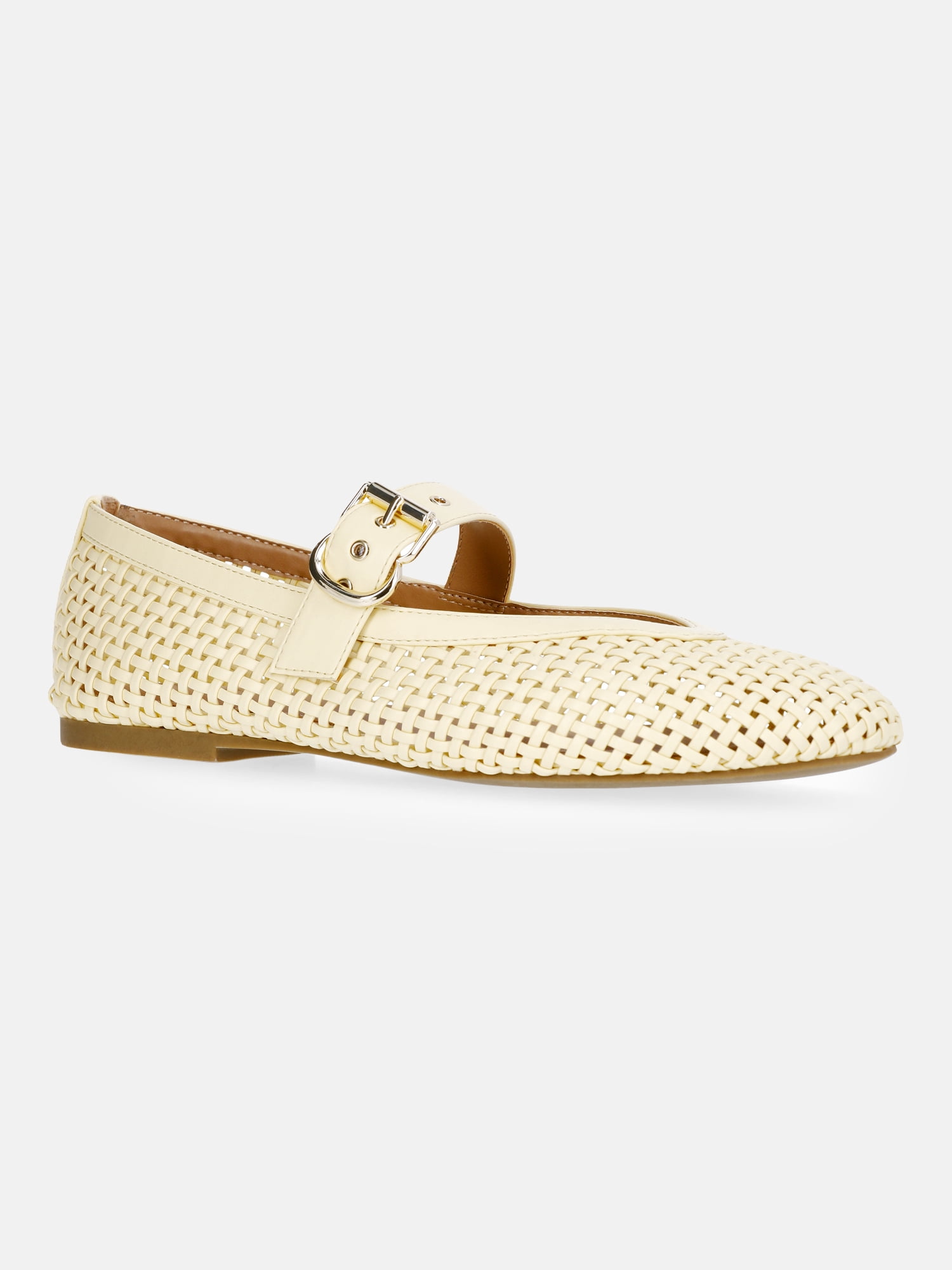 Free Assembly Women's Woven Mary Jane Flats