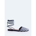 thumbnail image 1 of Free Assembly Women's Woven Wrap Slide Flats, 1 of 7