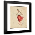 thumbnail image 1 of W. Fasienski 18x24 Black Modern Framed Museum Art Print Titled - Unidentified Italian Opera Costume Design Plate 10 (1905), 1 of 5