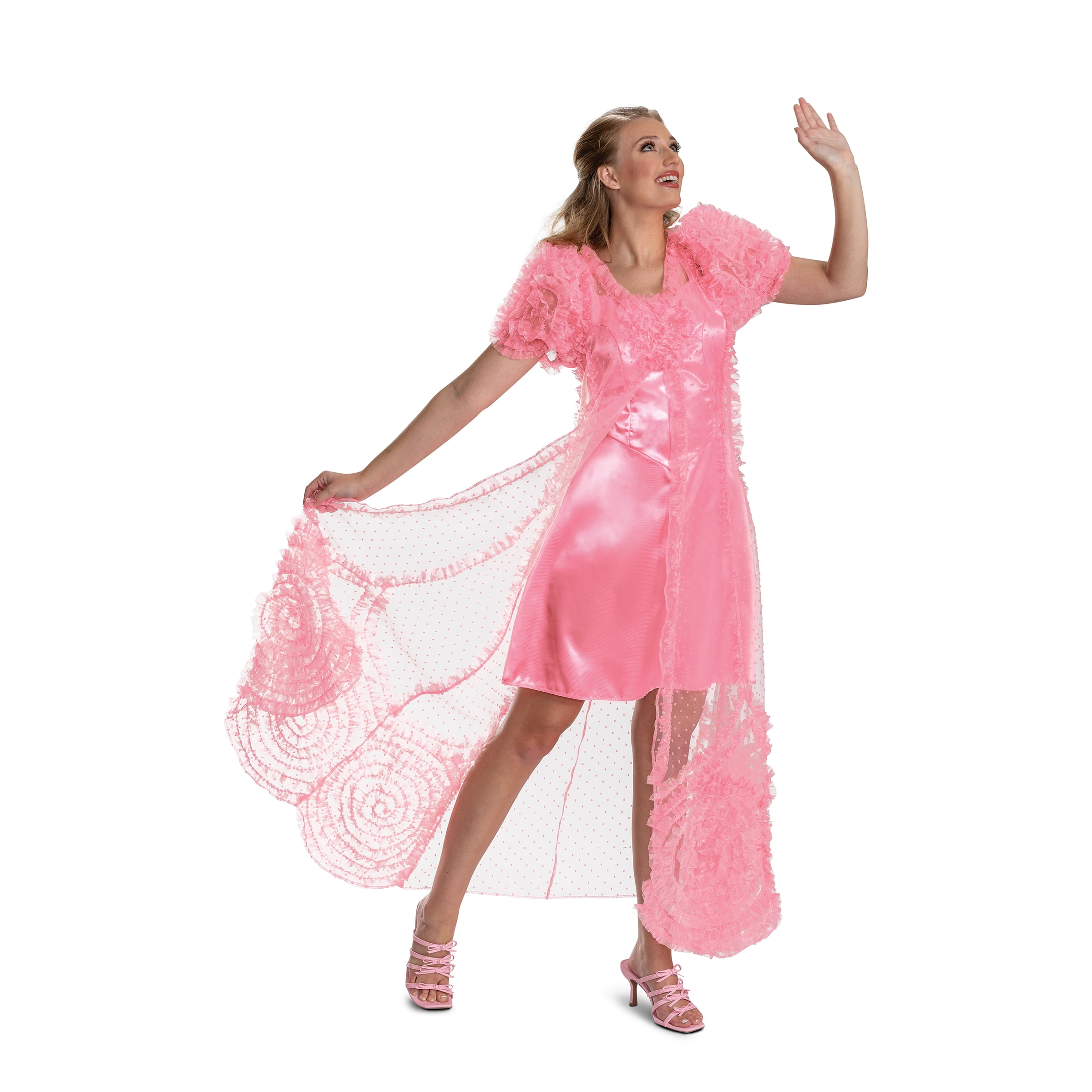 open lace back dress Glinda the Good Witch Wizard of Oz Costume – Party Depot Store