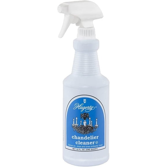 W J Hagerty Chandelier Cleaner Spray - Hard Surface Cleaner - 32 oz
