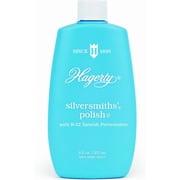 W J Hagerty Silversmiths Silver Polish - Liquid Metal Polish - 8-Ounce