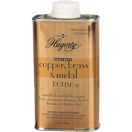 W.J. Hagerty & Sons 21080 Hagerty Heavy Duty Copper, Brass & Metal Polish, 8 oz
