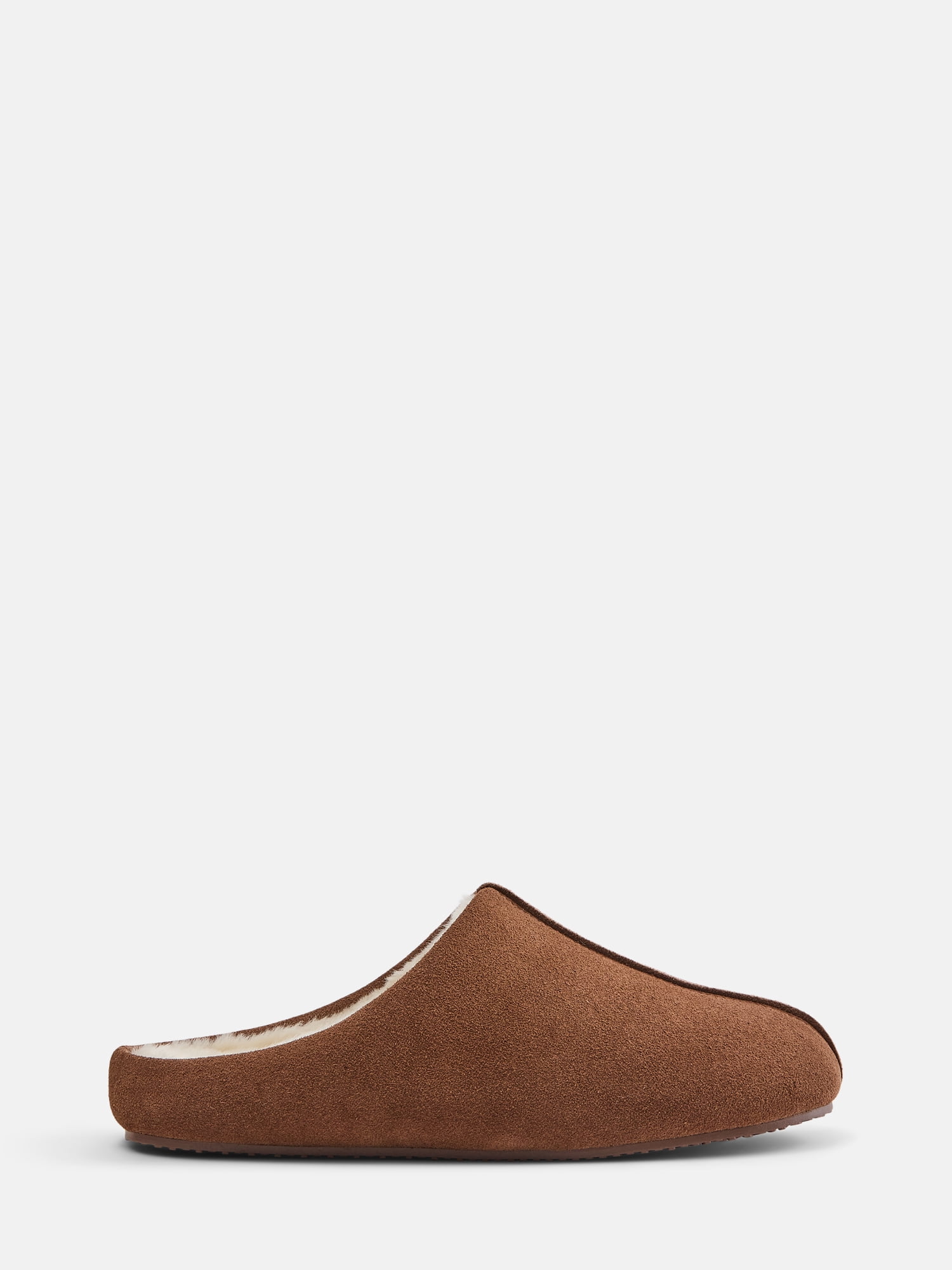 Joyspun Women's Suede Mule Slippers