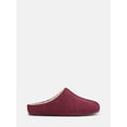 thumbnail image 1 of Joyspun Women's Suede Mule Slippers, 1 of 6