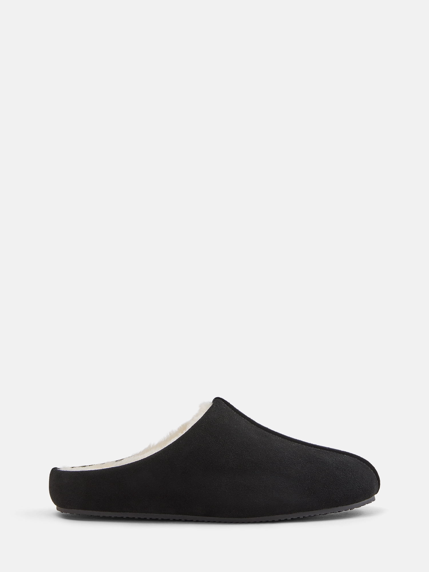 Joyspun Women's Suede Mule Slippers