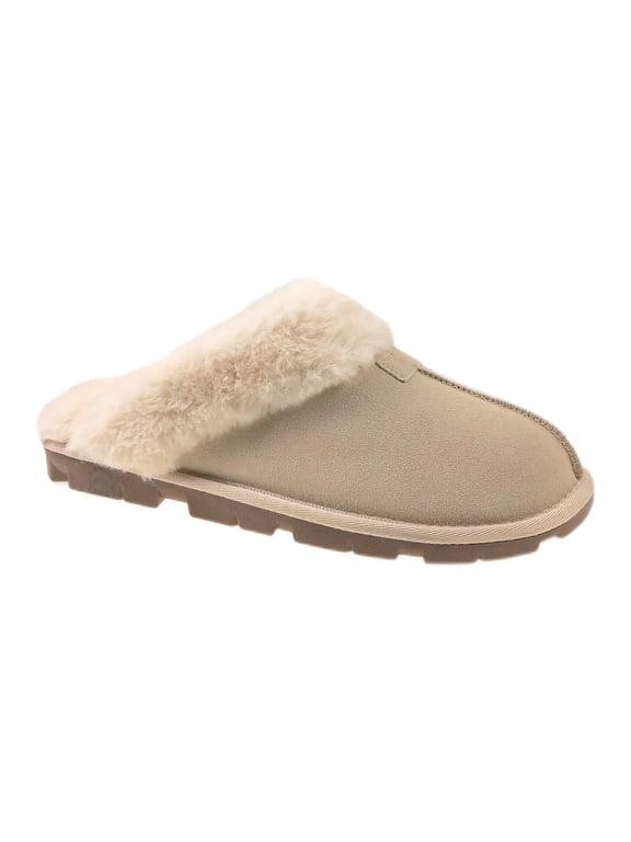 Women's Suede Clog Slippers