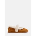 thumbnail image 1 of Joyspun Women's Faux Fur  Mary Jane Ballet Slippers, 1 of 7