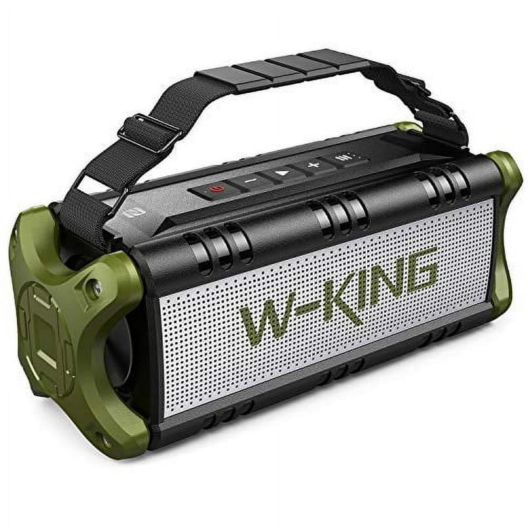 W-KING Portable Bluetooth Speaker, Green Updated, D8 - Walmart.com
