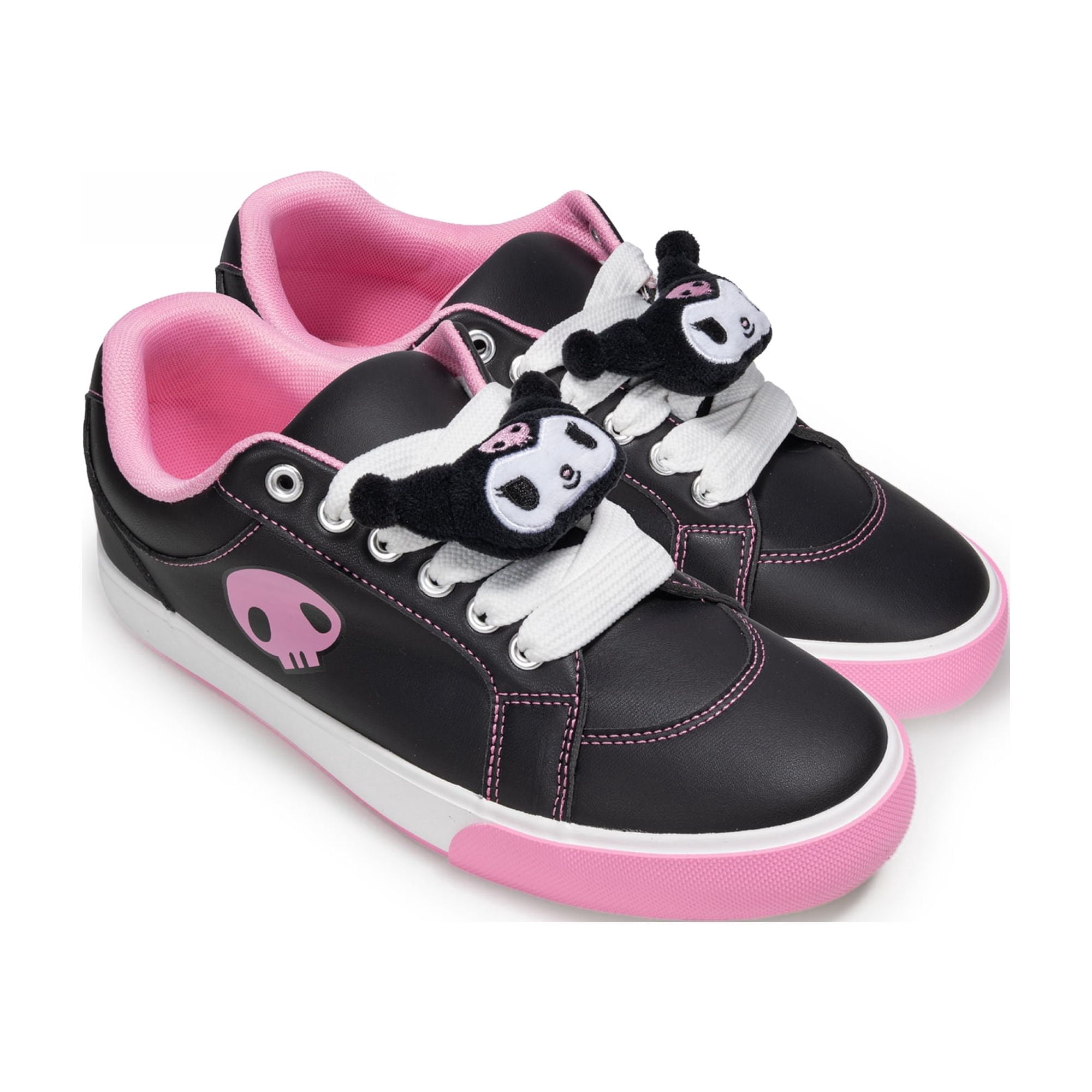 Kuromi Womens 3D Plush Skater Sneaker