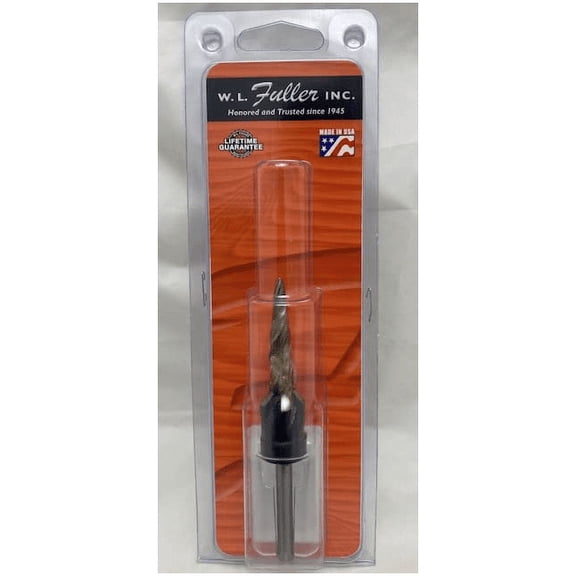 Wl Fuller 7/32In Drill Bit Hole Round Shank Taper Point Drill Bit Countersink