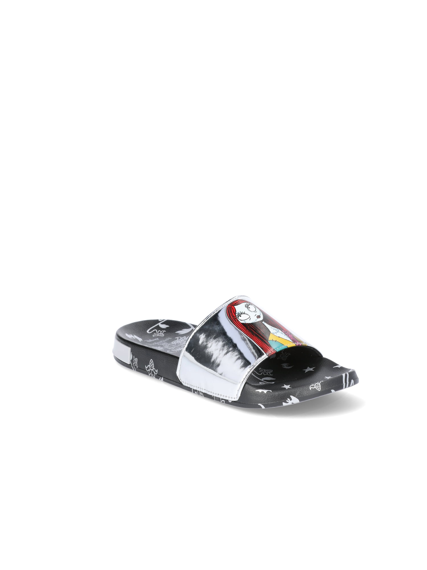 Nightmare Before Christmas Women's Metallic Slide Sandals