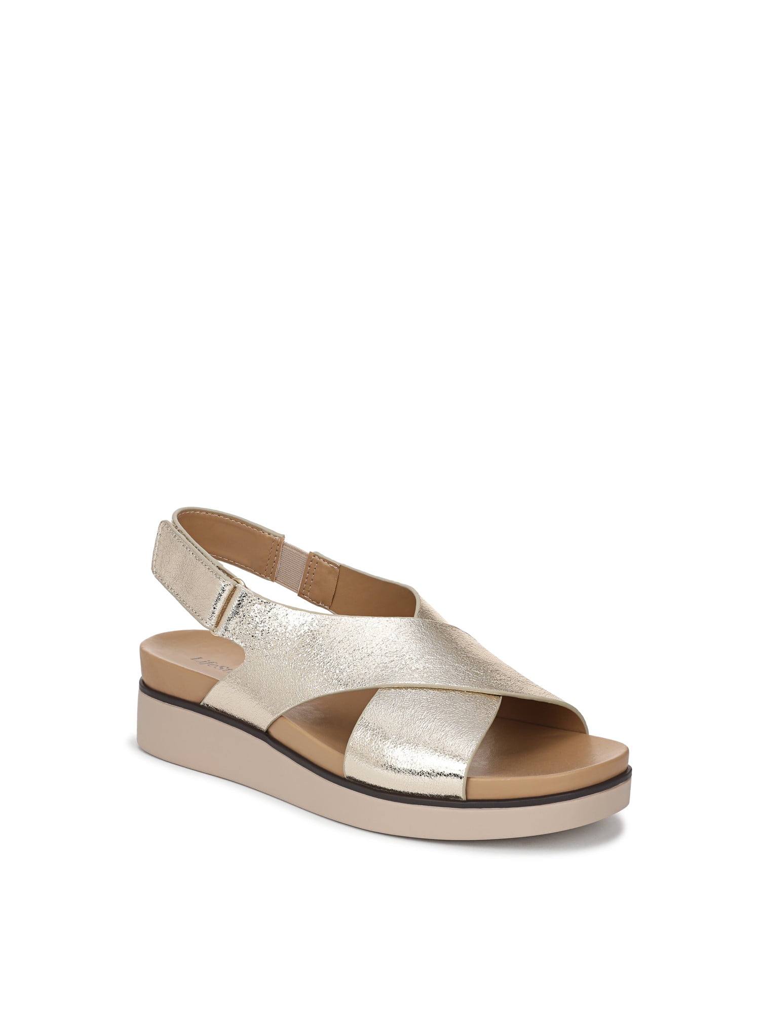 Lifestride Women's Geraldine Crossband Comfort Sandals