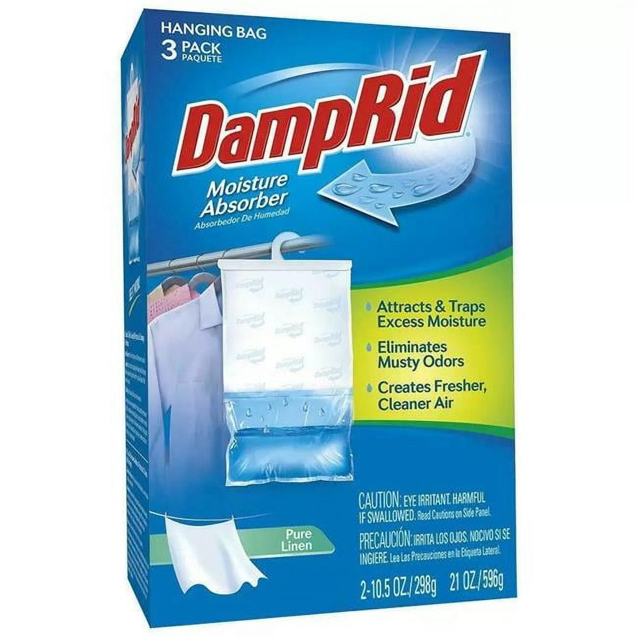 W M Barr 100752 14 oz Damp Rid Freshener, Pack of 3