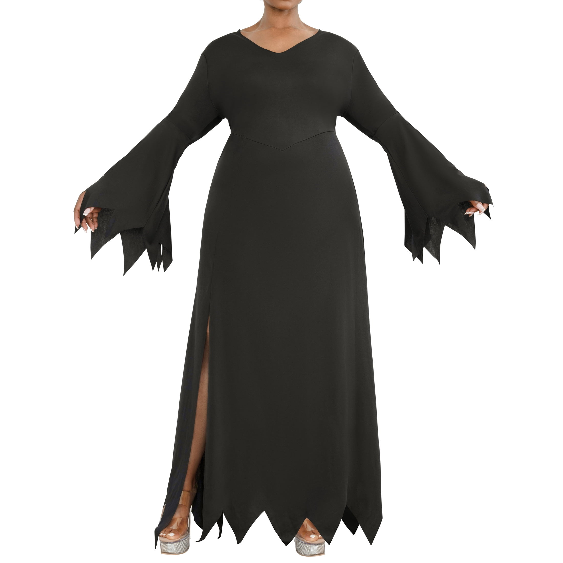 Midnight Beauty Costume Accessory for Adults, Black, 3X (24/26W), Halloween by Way To Celebrate