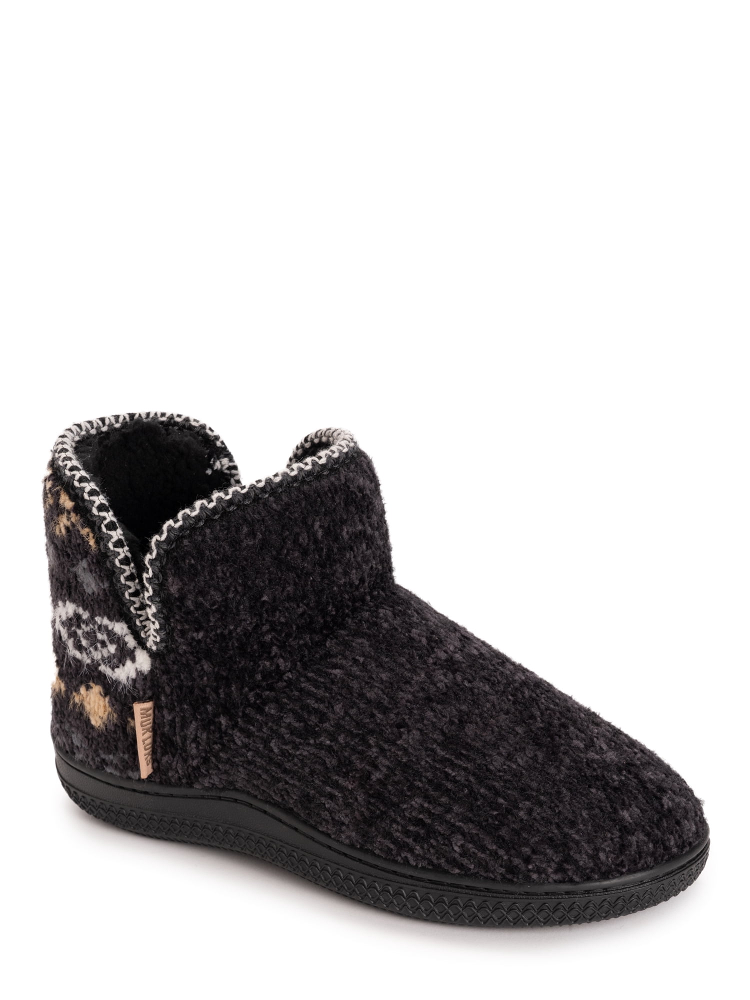 MUK LUKS Women's Chenille Bootie Slipper