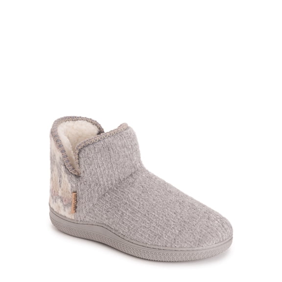 MUK LUKS Women's Chenille Bootie Slipper