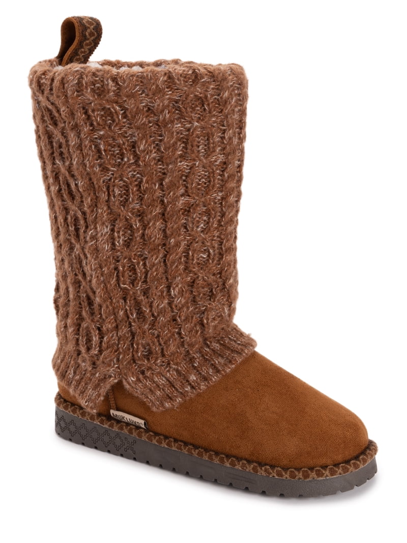 MUK LUKS Women's Jackie Boot, Wide Width Available - Walmart.com