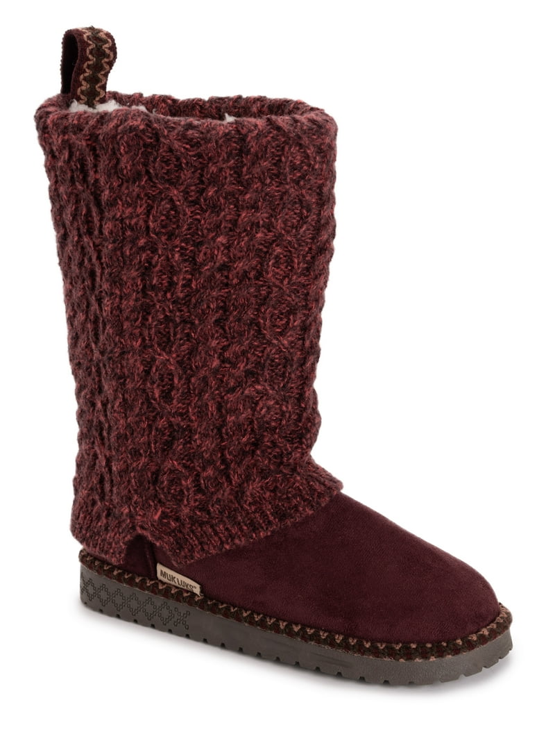 MUK LUKS Women's Jackie Boot, Wide Width Available - Walmart.com